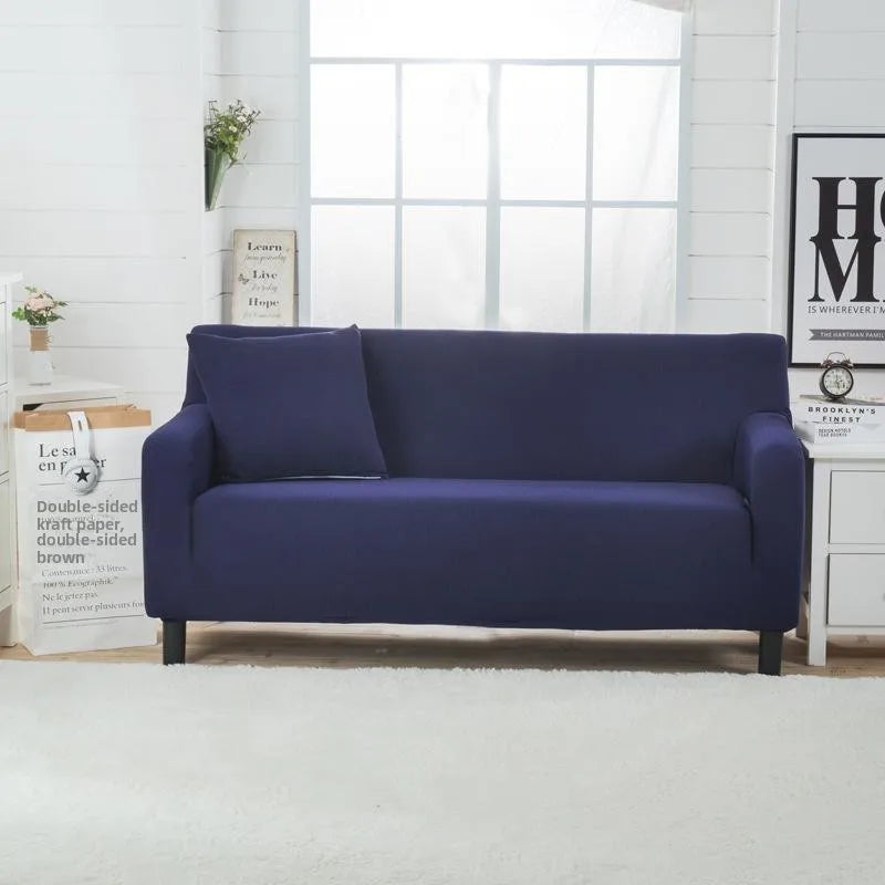 Simple Knitted Elastic Full Cover Combination Sofa Cover Guangfei Changaofa Cuion Pure Color Cloth Art Home Dustproof